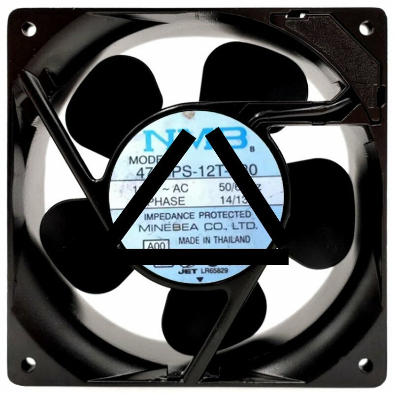 NMB 4715PS-12T-B30 AC 115V 14/13W 12038 Impedance Protected Axial Fan