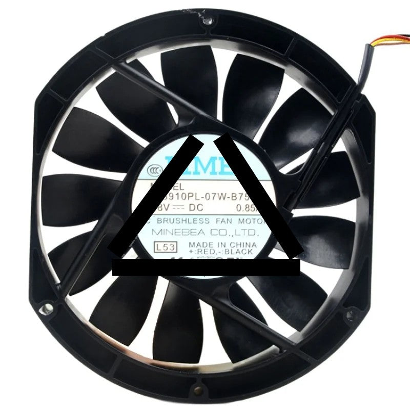 NMB 5910PL-07W-B75 48V 0.85A DC Brushless Cooling Fan