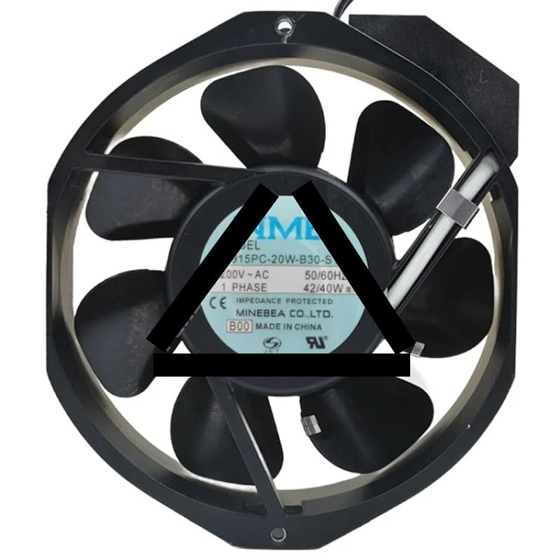 NMB 5915PC-20W-B30-S11 AC 200V 42/40W Axial Cooling Fan