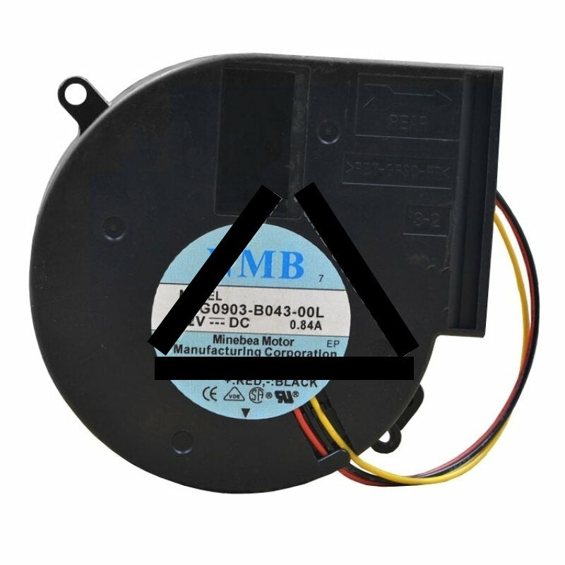 NMB BG0903-B043-00L DC 12V 0.84A 3 Wires Blower Cooling Fan