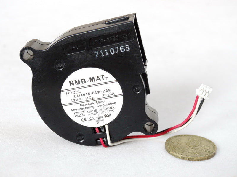 NMB BM4515-04W-B39 DC12V 0.13A ball bearing centrifugal cooling fan