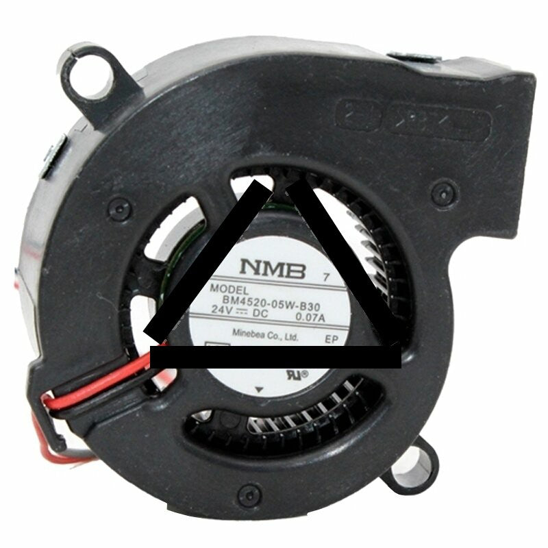 NMB BM4520-05W-B30 DC 24V 0.07A 2 Wires Blower Cooling Fan