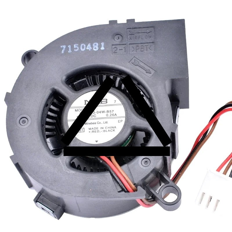 NMB BM5020-04W-B57 12V 0.26A 3 Wires Blower Cooling Fan