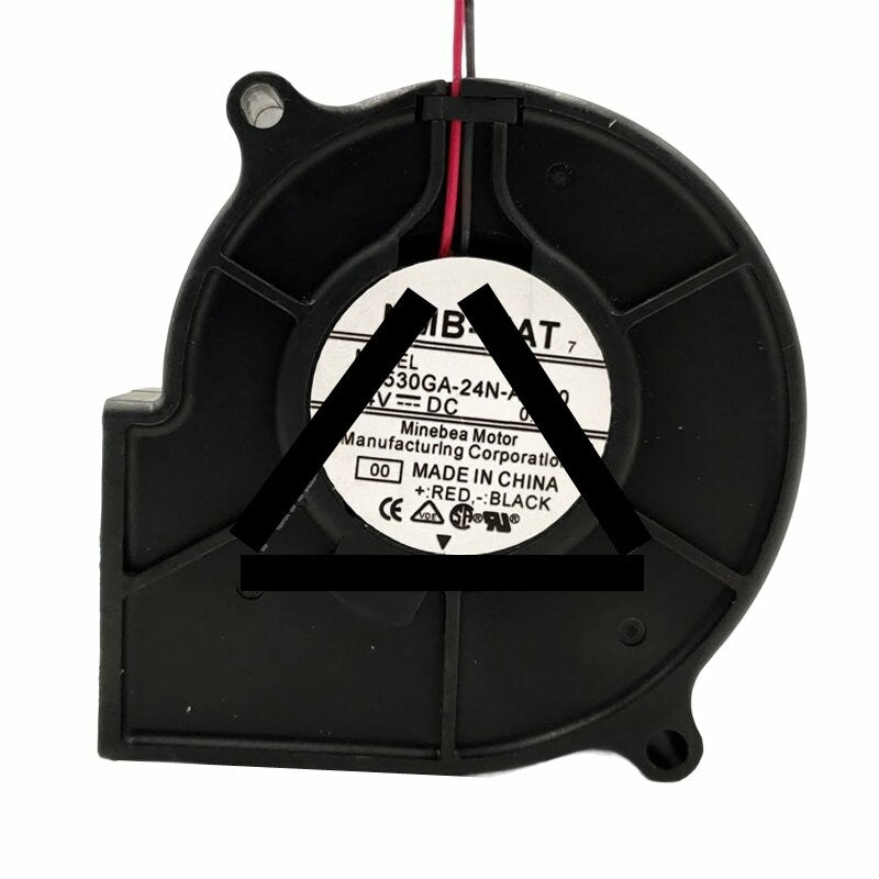 NMB-MAT 07520GA-24N-AA-00 DC 24V 0.10A 7530 Blower Cooling Fan
