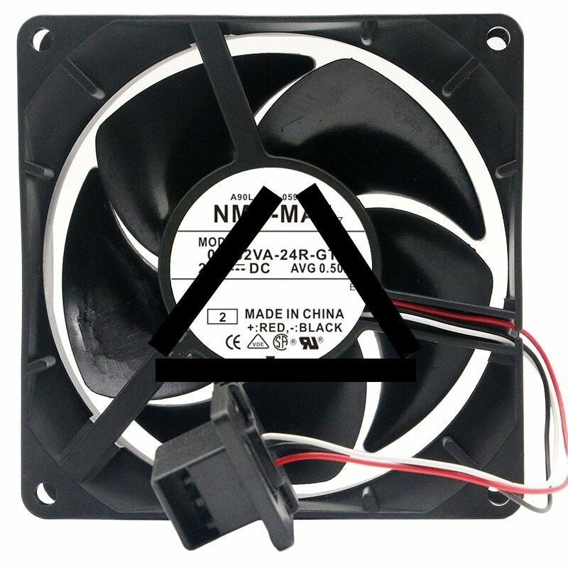 NMB-MAT 09232VA-24R-GTS DC 24V 0.50A 9232 Axial Cooling Fan