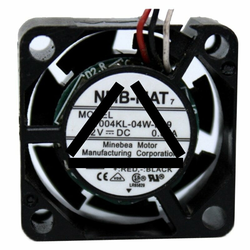 NMB-MAT 1004KL-04W-B39 DC 12V 0.05A 3 Wires Axial Cooling Fan