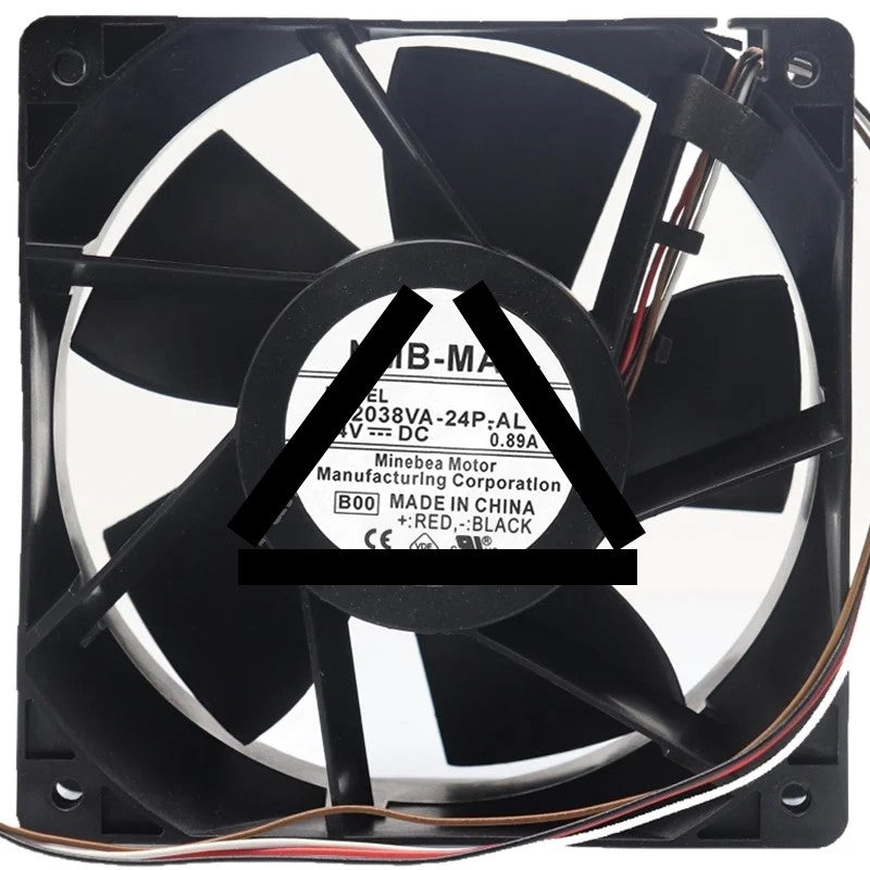 NMB-MAT 12038VA-24P-AL 24V 0.89A Axial Cooling Fan