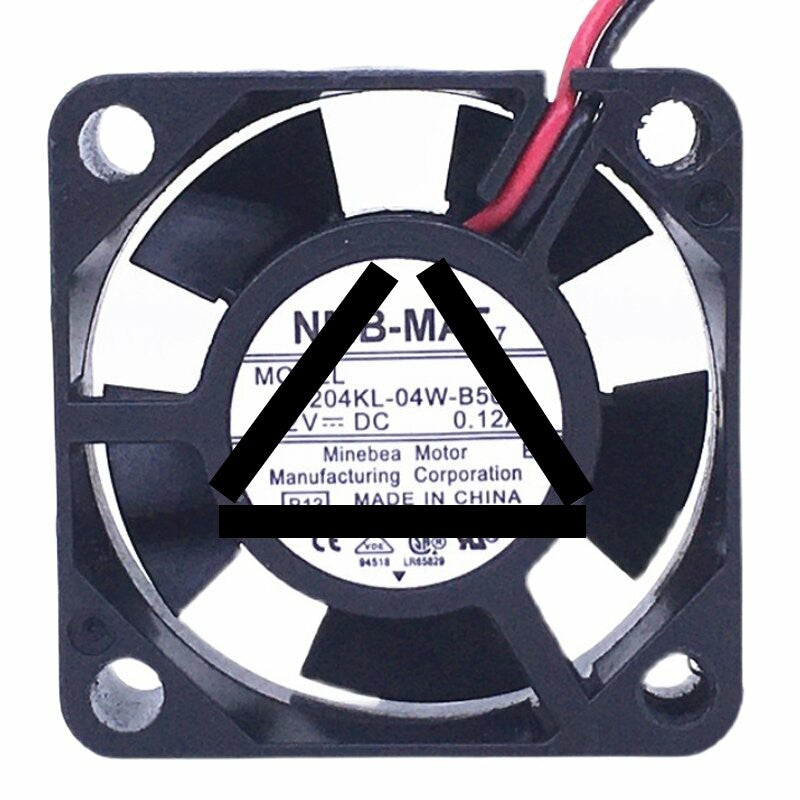 NMB-MAT 1204KL-04W-B50 DC 12V 0.12A 3010 Axial Cooling Fan
