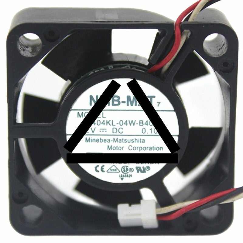 NMB-MAT 1404KL-04W-B40 DC 12V 0.10A 2 Wires / 3 Wires Axial Cooling Fan