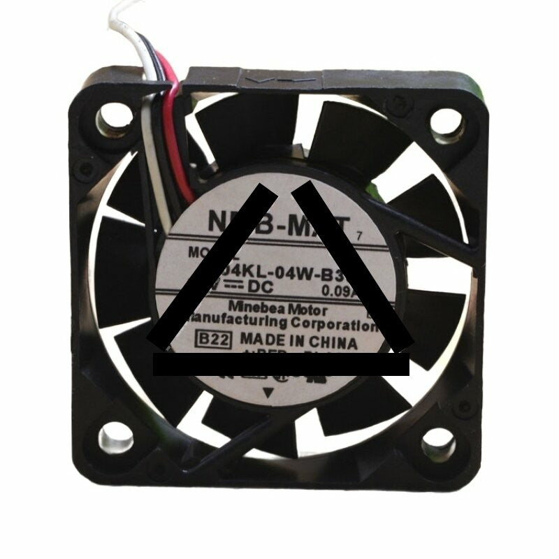 NMB-MAT 1604KL-04W-B39 DC 12V 0.09A 2 Wires / 3 Wires Axial Cooling Fan