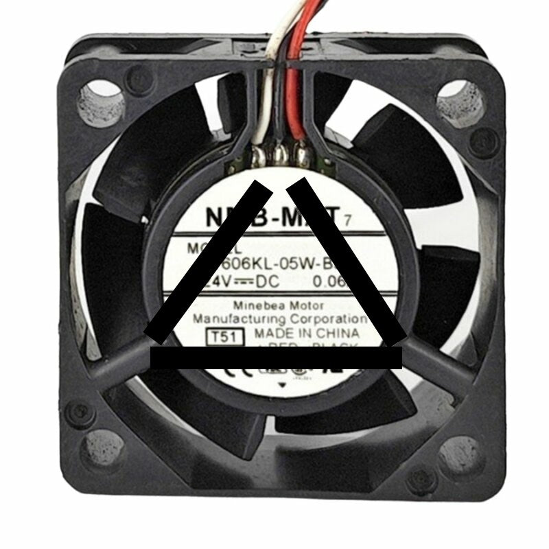 NMB-MAT 1606KL-05W-B39 DC 24V 0.06A 4015 Axial Cooling Fan