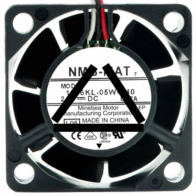 NMB-MAT 1606KL-05W-B40 24V 0.07A 3 Wires Axial Cooling Fan