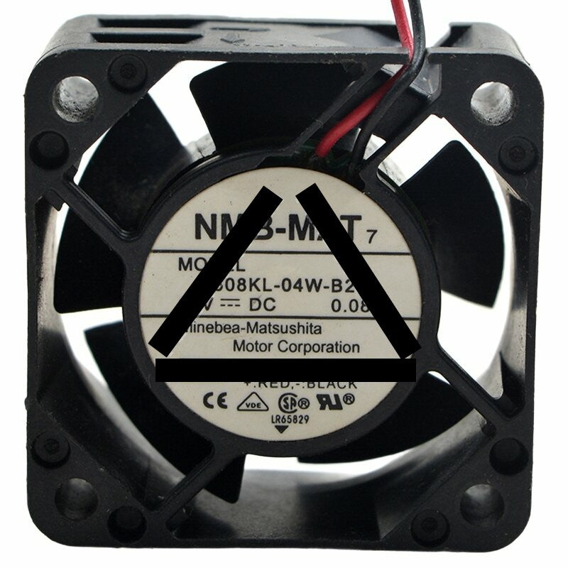 NMB-MAT 1608KL-04W-B20 DC 12V 0.08A 4020 Axial Cooling Fan