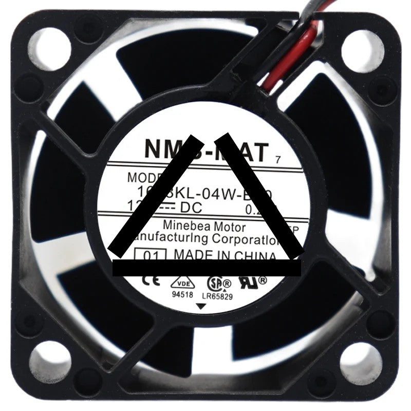 NMB-MAT 1608KL-04W-B60 12V 0.20A 2 / 3 Wires Axial Fan