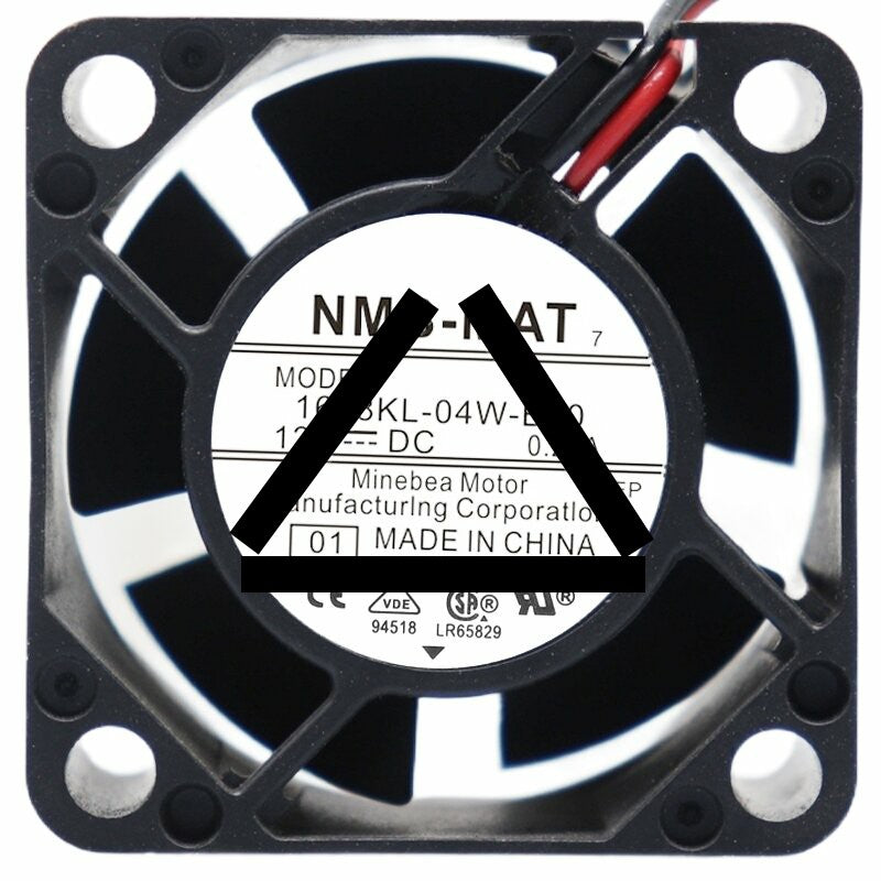 NMB-MAT 1608KL-04W-B70 DC 12V 0.25A Axial Cooling Fan