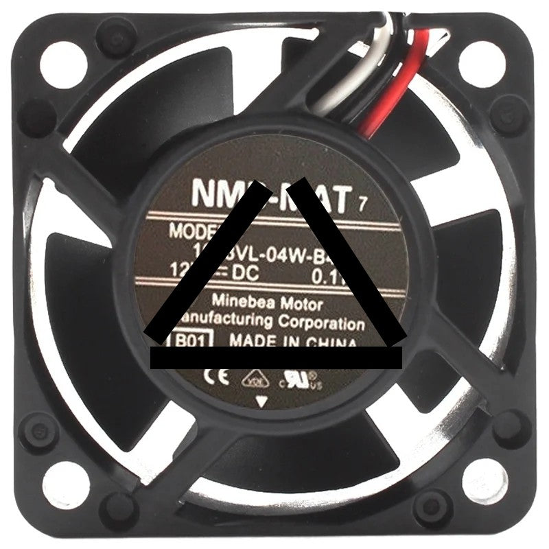 NMB-MAT 1608VL-04W-B49 DC 12V 0.11A 3 Wires Axial Cooling Fan