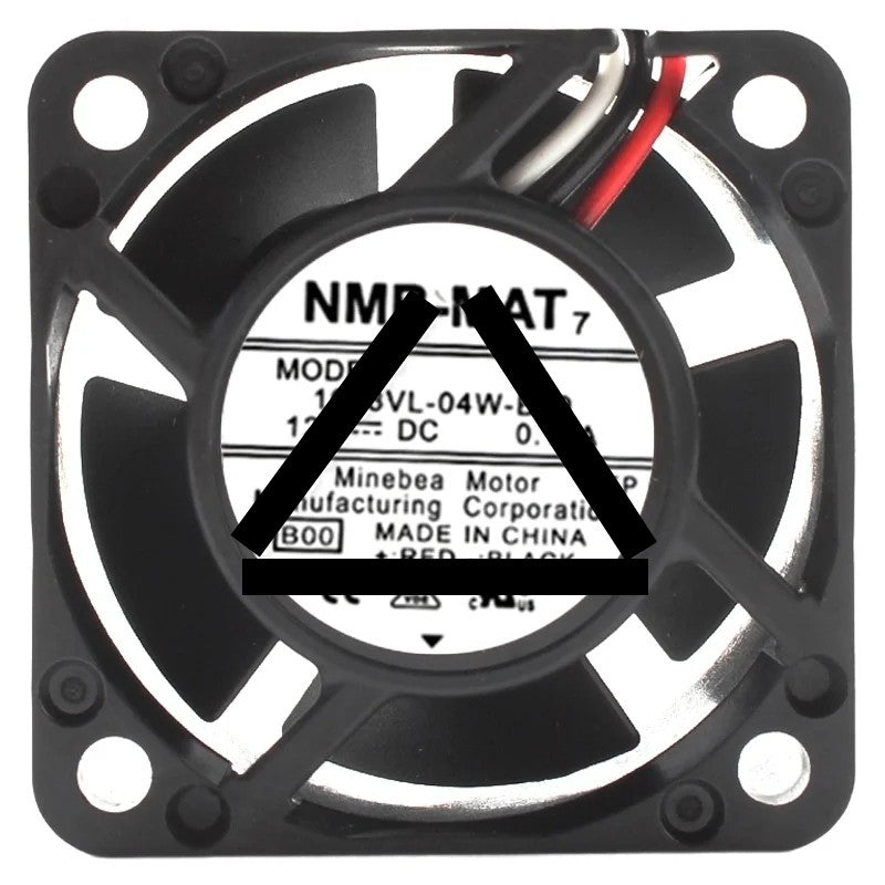 NMB-MAT 1608VL-04W-B59 DC 12V 0.14A 3 Wires Axial Cooling Fan