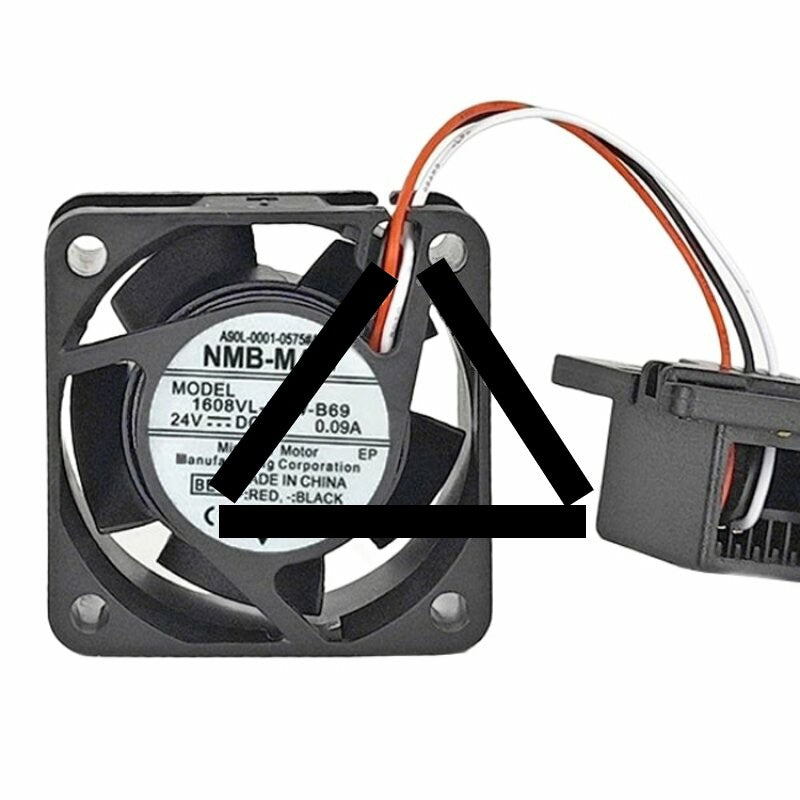 NMB-MAT 1608VL-S5W-B69 A90L-0001-0575#A DC 24V 0.09A 4020 Axial Cooling Fan