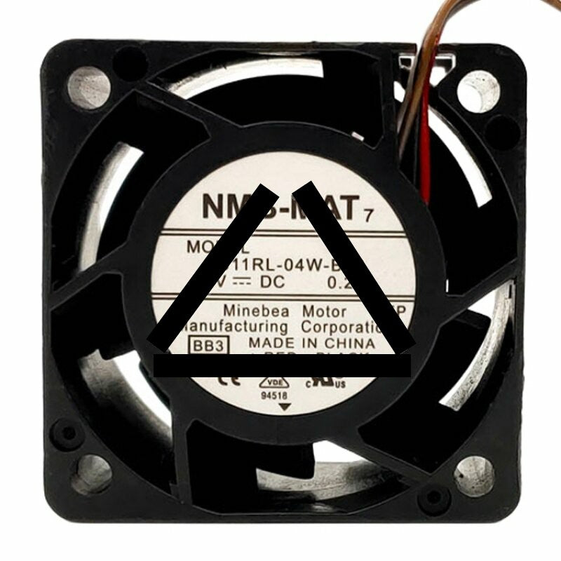 NMB-MAT 1611RL-04W-B56 DC 12V 0.22A 4028 Axial Cooling Fan
