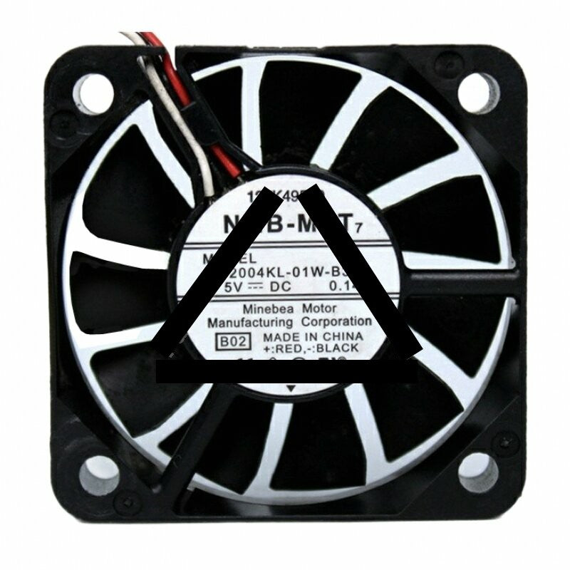 NMB-MAT 2004KL-01W-B39 DC 5V 0.14A 2 Wires / 3 Wires Axial Cooling Fan