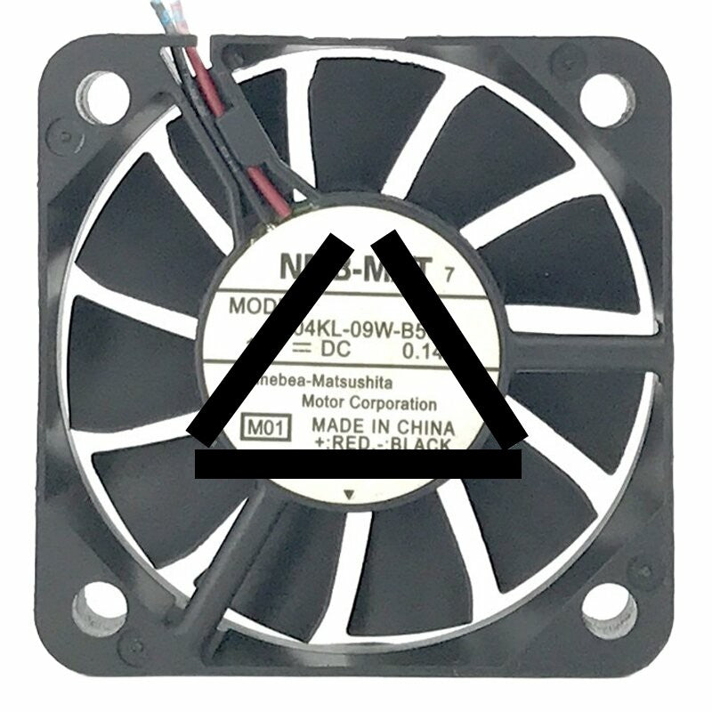 NMB-MAT 2004KL-09W-B50 DC 18V 0.14A 5010 Axial Cooling Fan