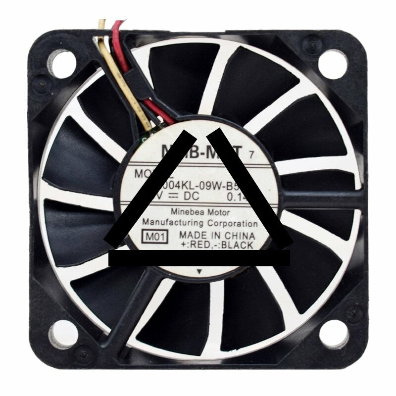 NMB-MAT 2004KL-09W-B59 DC 18V 0.14A 5010 Axial Cooling Fan