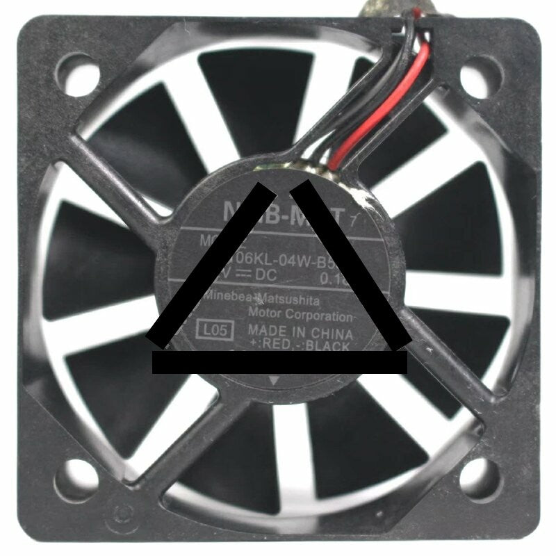 NMB-MAT 2106KL-04W-B59 DC 12V 0.18A 2 Wires Axial Cooling Fan