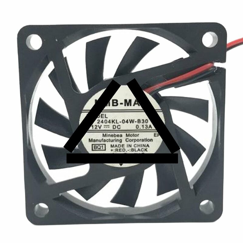 NMB-MAT 2404KL-04W-B30 DC 12V 0.13A 6010 Axial Cooling Fan