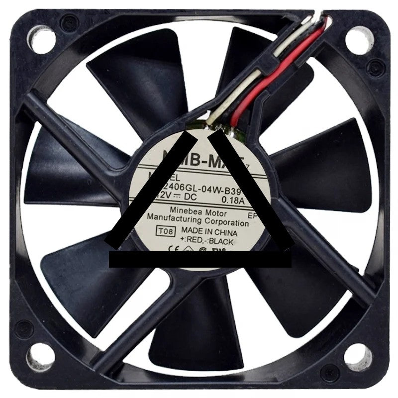 NMB-MAT 2406GL-04W-B39 12V 0.18A 2 / 3 Wires Cooling Fan