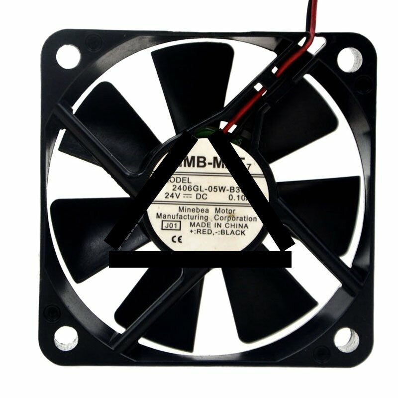 NMB-MAT 2406GL-05W-B30 DC 24V 0.10A 6015 Axial Cooling Fan