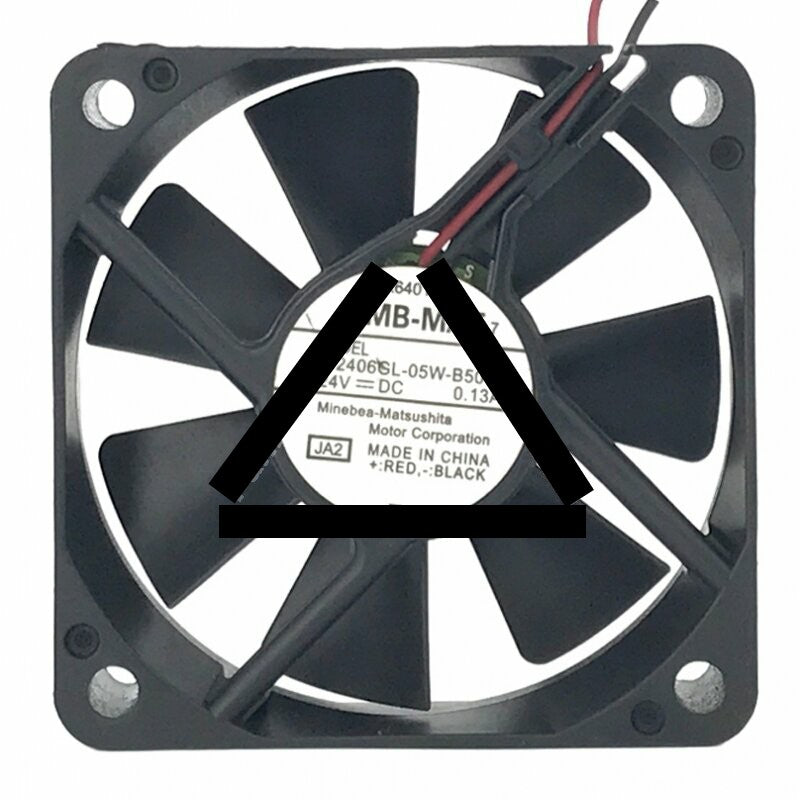 NMB-MAT 2406GL-05W-B50 DC 24V 0.13A 6015 Axial Cooling Fan