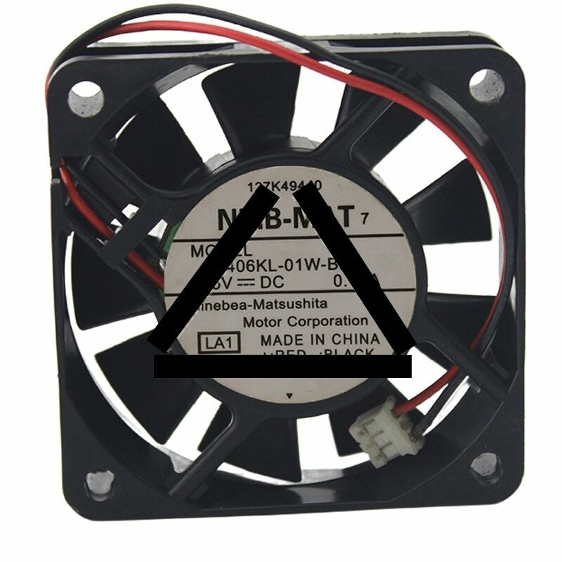 NMB-MAT 2406KL-01W-B29 DC 5V 0.12A 6015 Axial Cooling Fan