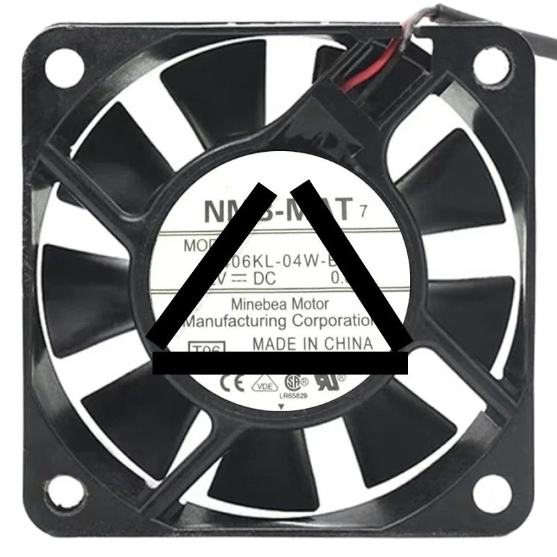 NMB-MAT 2406KL-04W-B10 DC 12V 0.06A 2 / 3 Wires Axial Cooling Fan