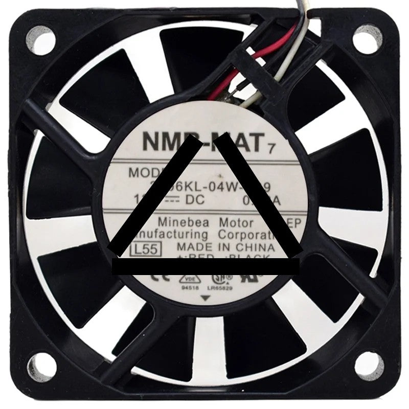 NMB-MAT 2406KL-04W-B39 12V 0.12A 2 / 3 Wires Axial Fan