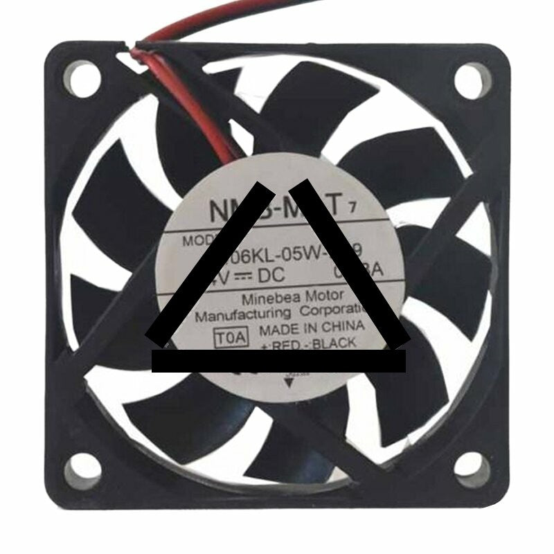 NMB-MAT 2406KL-05W-B39 DC 24V 0.08A 6015 Axial Cooling Fan