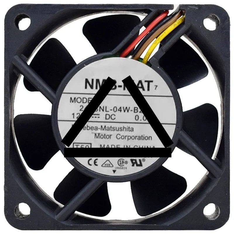 NMB-MAT 2408NL-04W-B29 DC 12V 0.09A 3 / 4 Wires Axial Cooling Fan