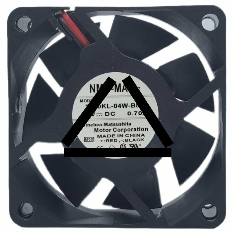 NMB-MAT 2410KL-04W-B86 12V 0.70A 2 Wires 6025 Axial Fan