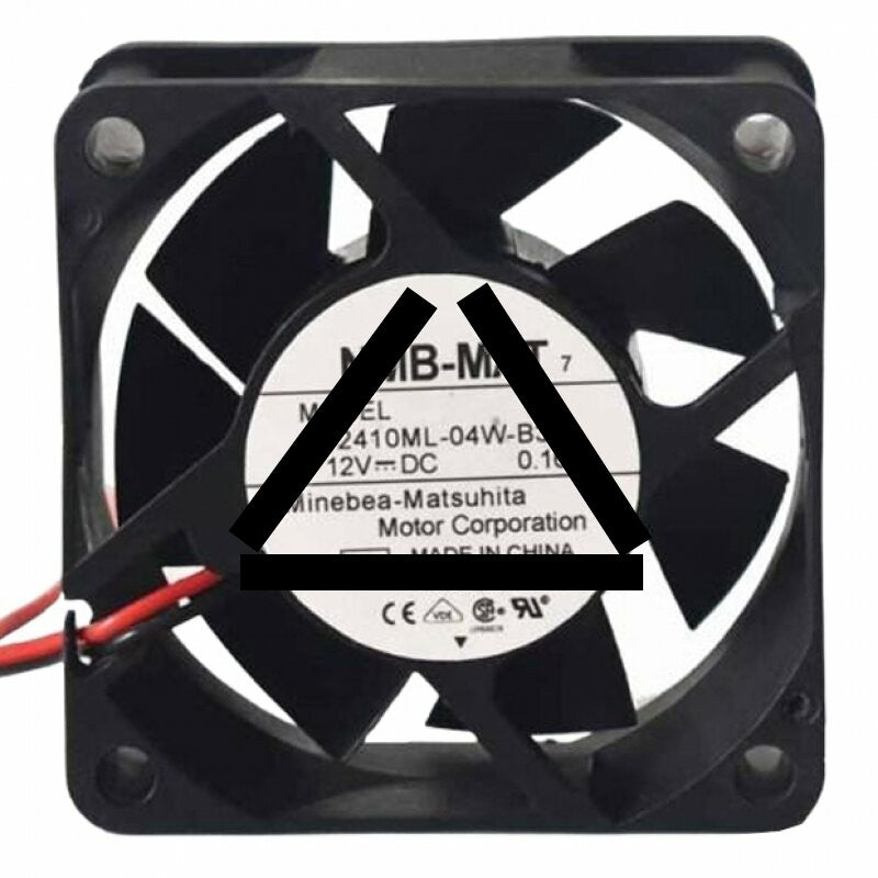 NMB-MAT 2410ML-04W-B39 DC 12V 0.16A 6025 Axial Cooling Fan