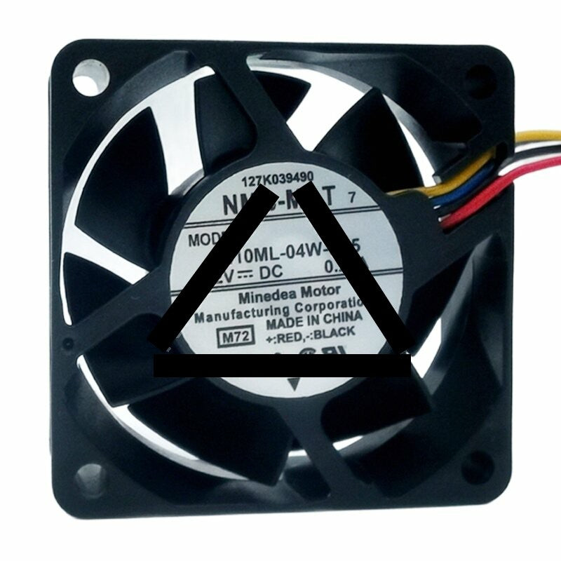 NMB-MAT 2410ML-04W-B45 DC 12V 0.22A 6025 Axial Cooling Fan