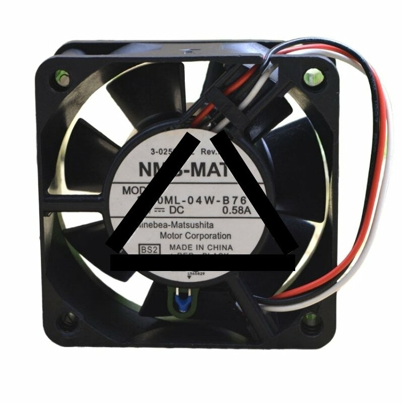 NMB-MAT 2410ML-04W-B76 DC 12V 0.58A 2 Wires / 3 Wires Axial Cooling Fan