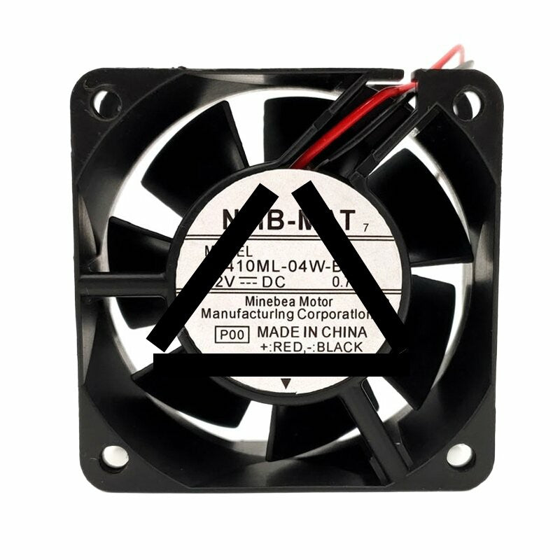 NMB-MAT 2410ML-04W-B80 DC 12V 0.70A 6025 Axial Cooling Fan