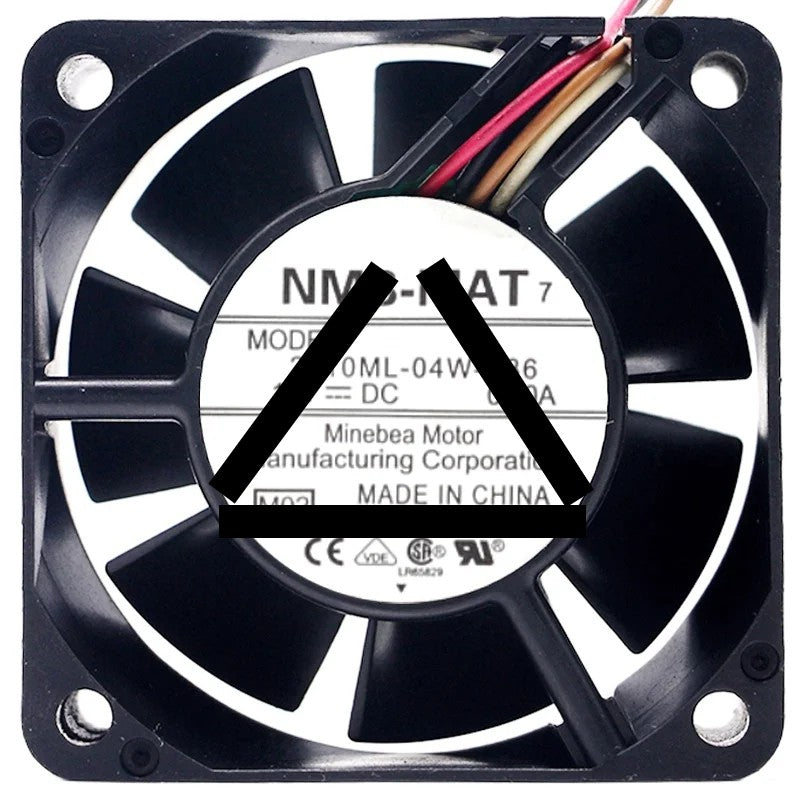 NMB-MAT 2410ML-04W-B86 12V 0.70A 4 Wires Axial Cooling Fan