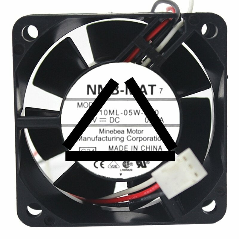 NMB-MAT 2410ML-05W-B10 DC 24V 0.08A 6025 Axial Cooling Fan