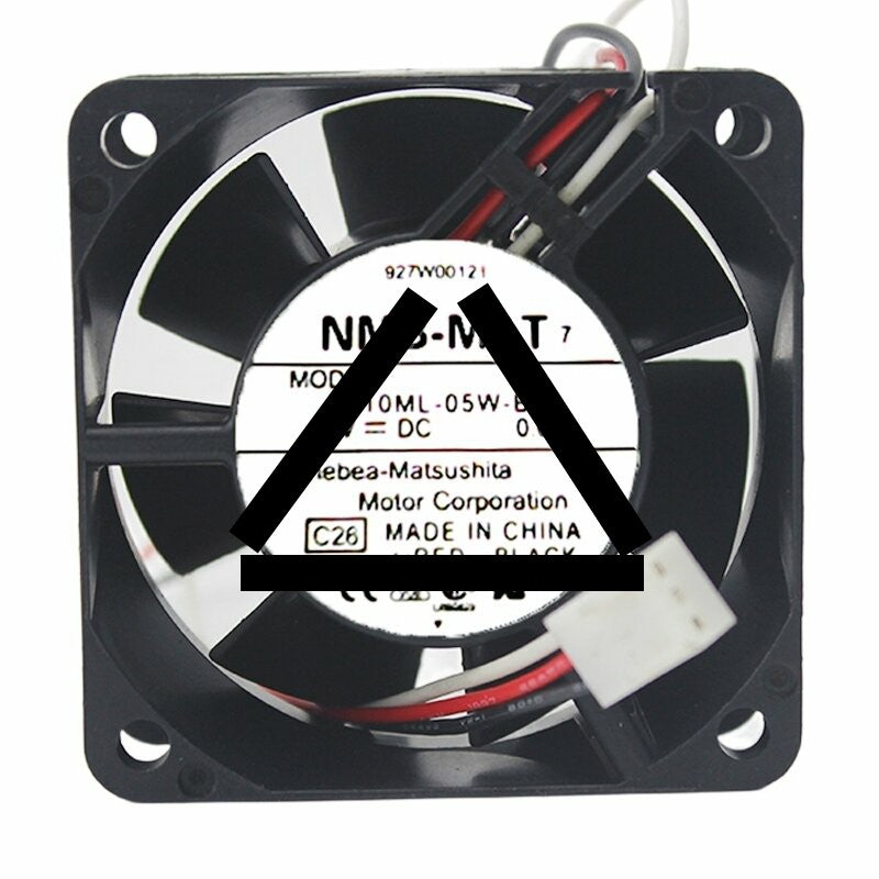 NMB-MAT 2410ML-05W-B19 DC 24V 0.08A 6025 Axial Cooling Fan