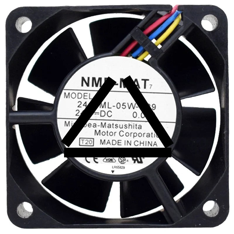 NMB-MAT 2410ML-05W-B29 24V 0.09A 2 / 3 Wires Cooling Fan