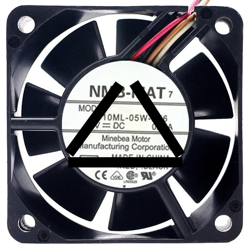 NMB-MAT 2410ML-05W-B56 DC 24V 0.13A 4 Wires PWM Axial Cooling Fan