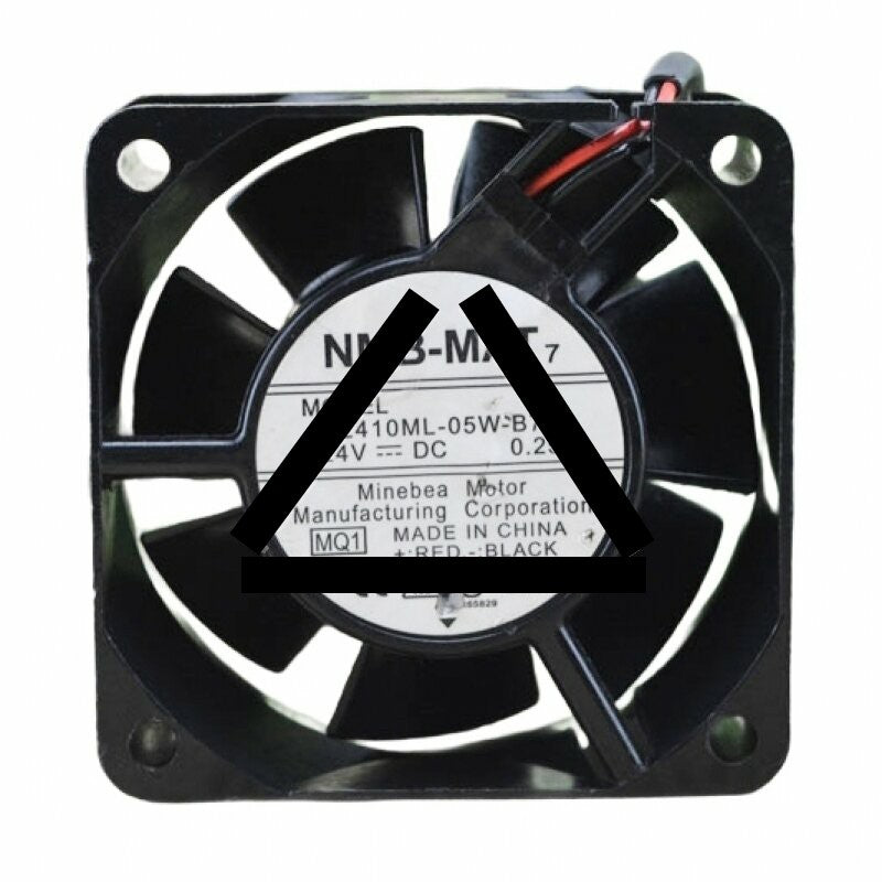 NMB-MAT 2410ML-05W-B70 DC 12V 0.25A 2 Wires Axial Cooling Fan