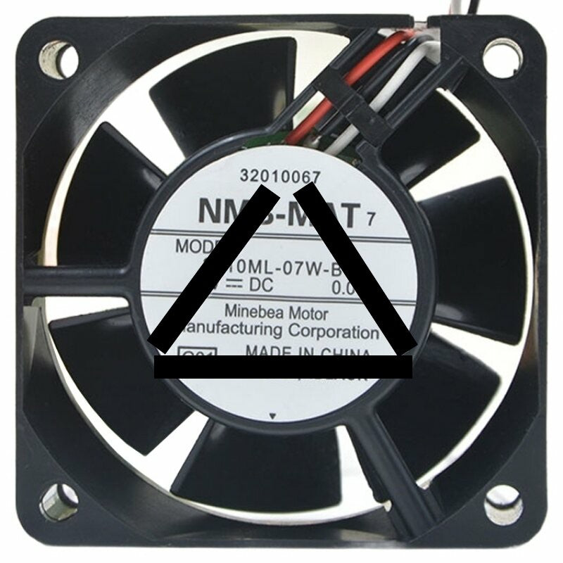 NMB-MAT 2410ML-07W-B49 DC 48V 0.07A 2 Wires / 3 Wires Axial Cooling Fan
