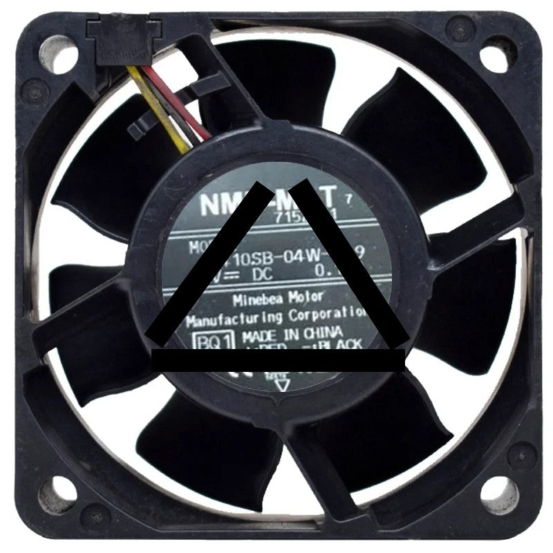 NMB-MAT 2410SB-04W-B49 DC 12V 0.14A 3 Wires Axial Cooling Fan