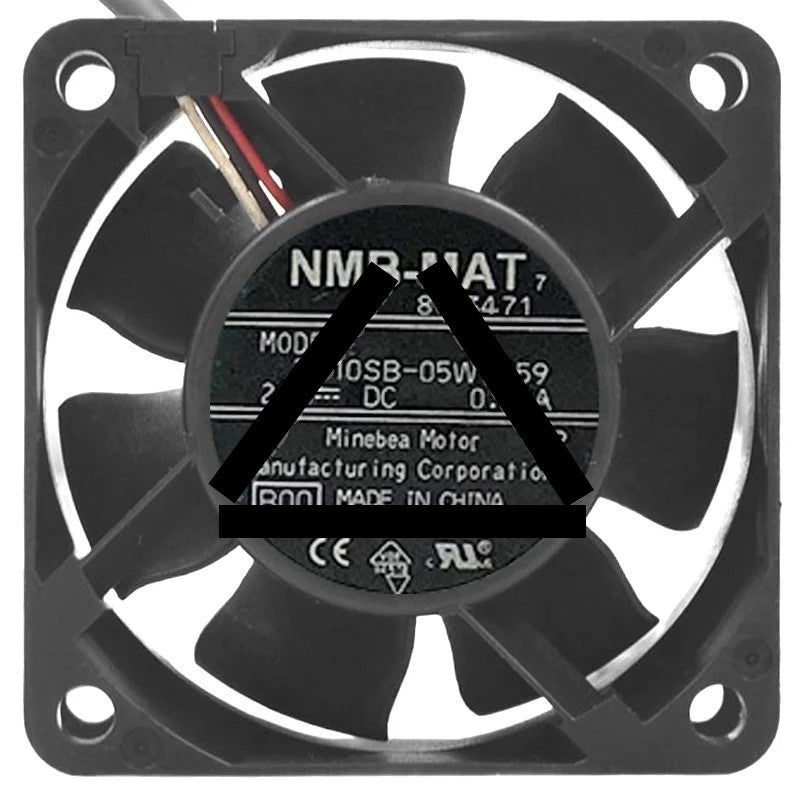 NMB-MAT 2410SB-05W-B59 24V 0.11A 3 Wires Cooling Fan